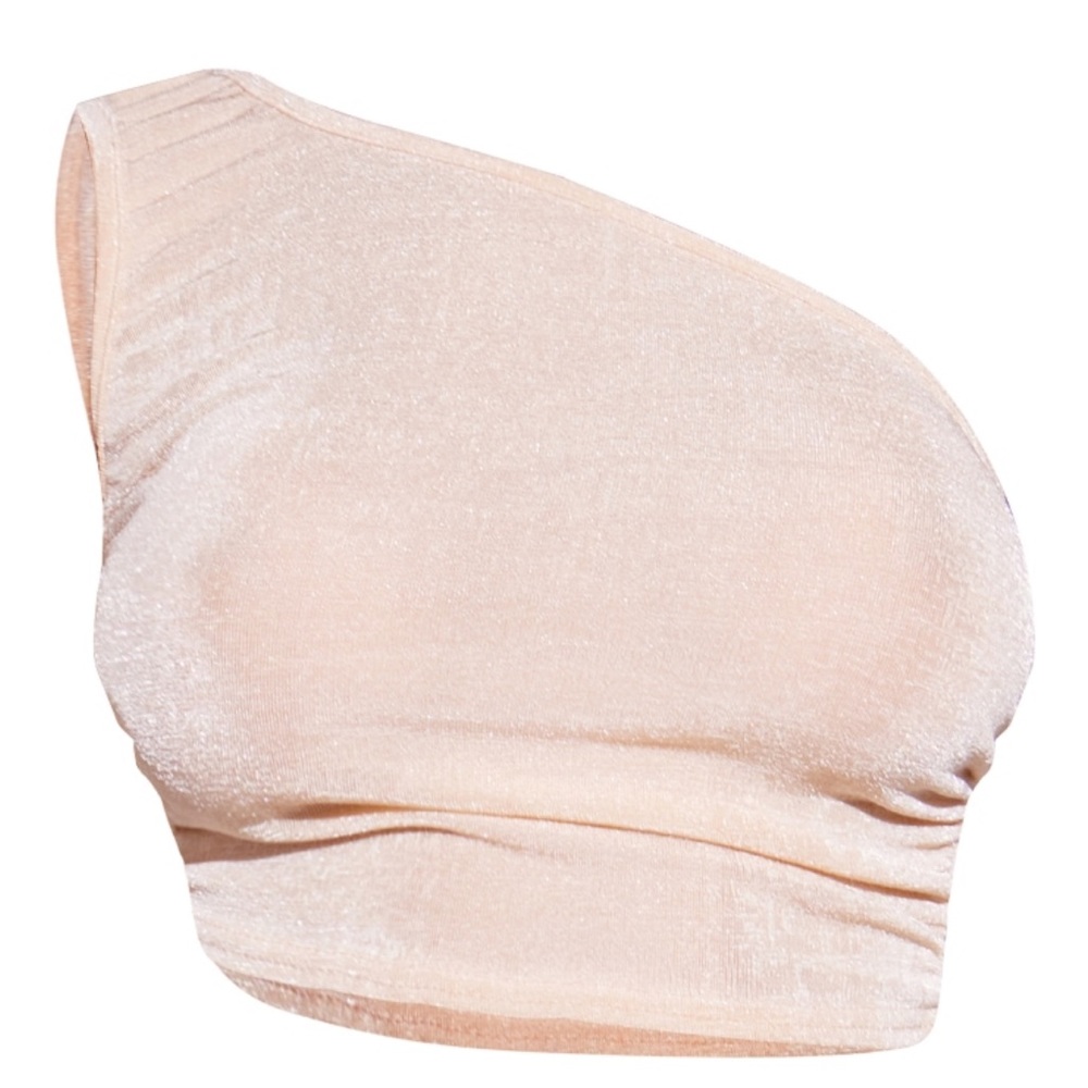 PLT Rushed One Shoulder Top